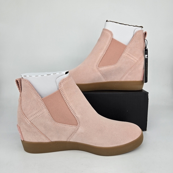New Sorel Women's Out N About Slip-On Wedge Shoes Booties Women's Size 9.5 - Picture 7 of 9